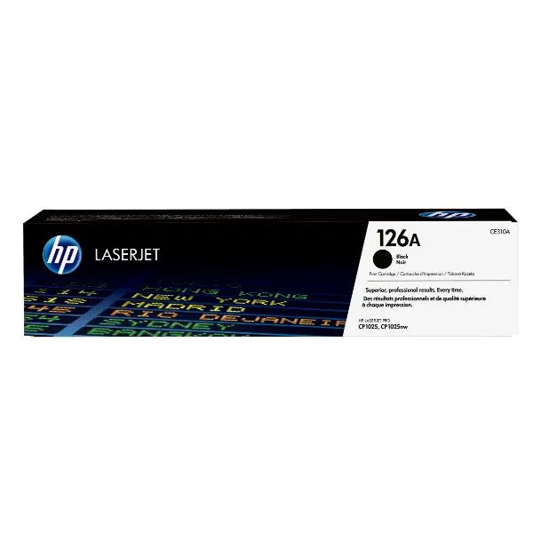 Hp 126A Black Laserjet Print Cartridge CE310A - immagine 1