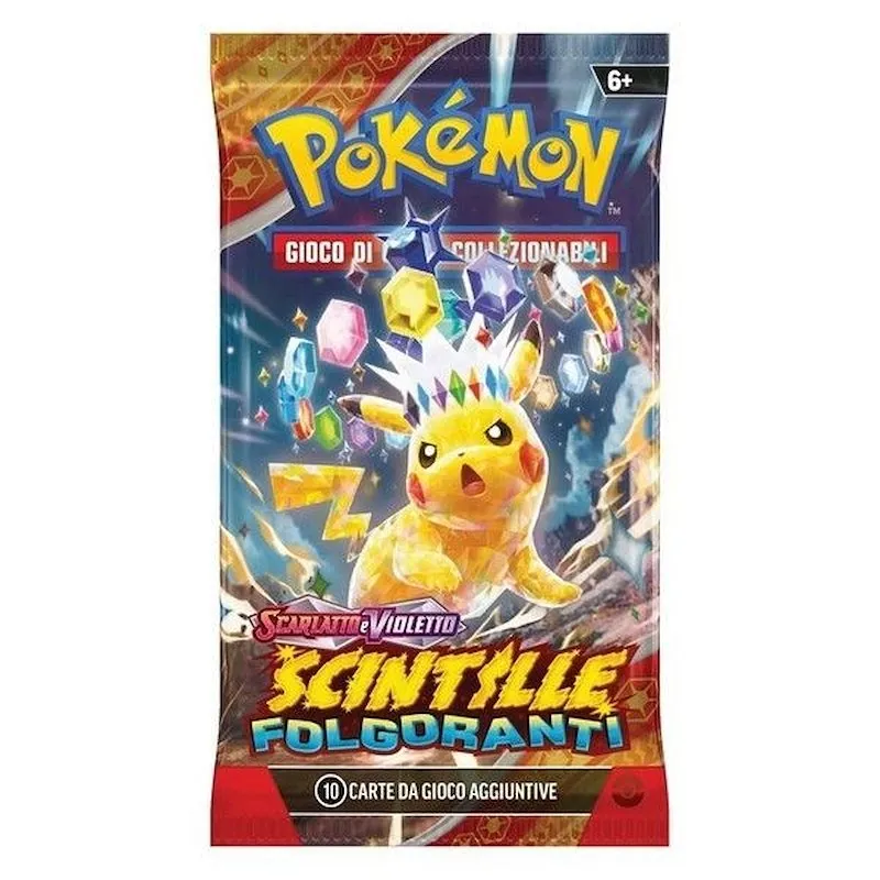 Pokemon Bustina Scintille Folgoranti Scarlatto E Violetto Car2523 - immagine 1