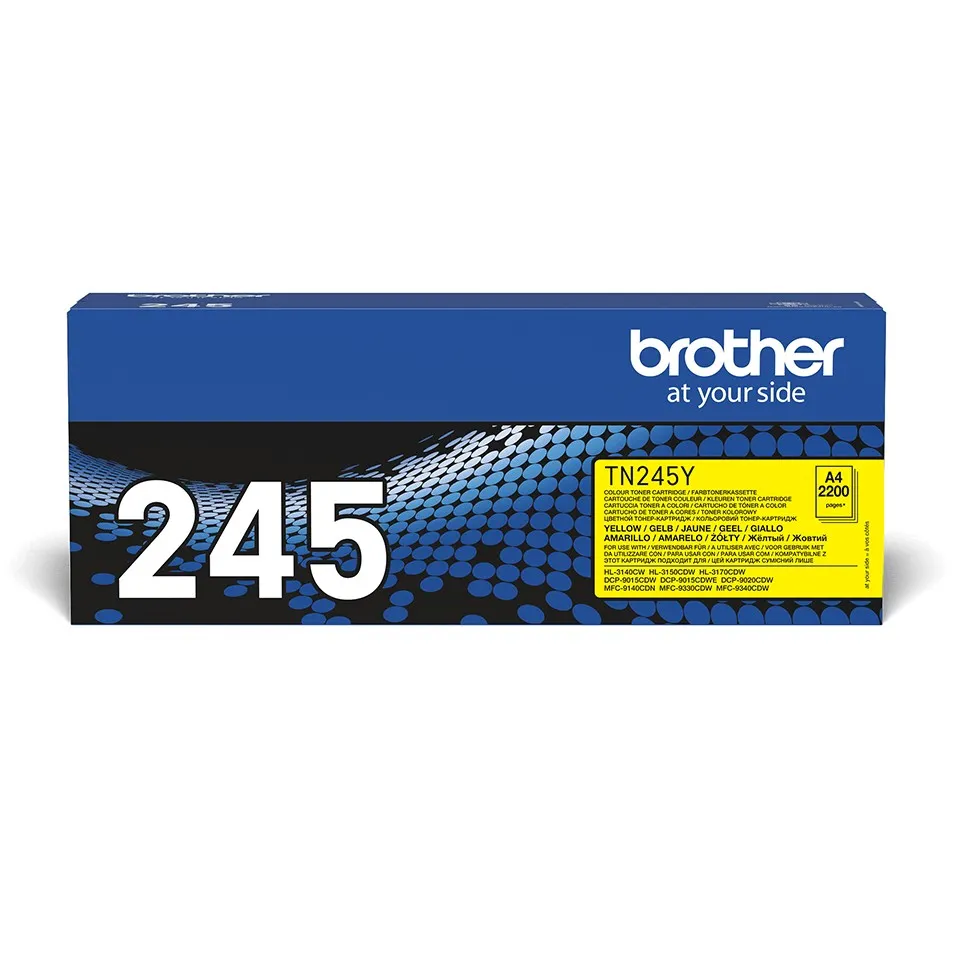 Brother TN-245Y cartuccia toner 1 pz Originale Giallo - immagine 1