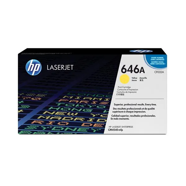 Hp Color Laserjet CF032A Yellow Print Cartridge CF032A - immagine 1