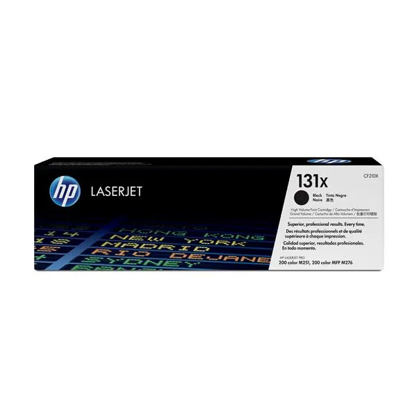 Hp 131X Black Laserjet Toner Cartridge CF210X - immagine 1