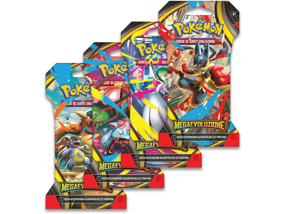 Pokemon M1 Megaevoluzione in Paper Sleeve Pk10055-i - immagine 1