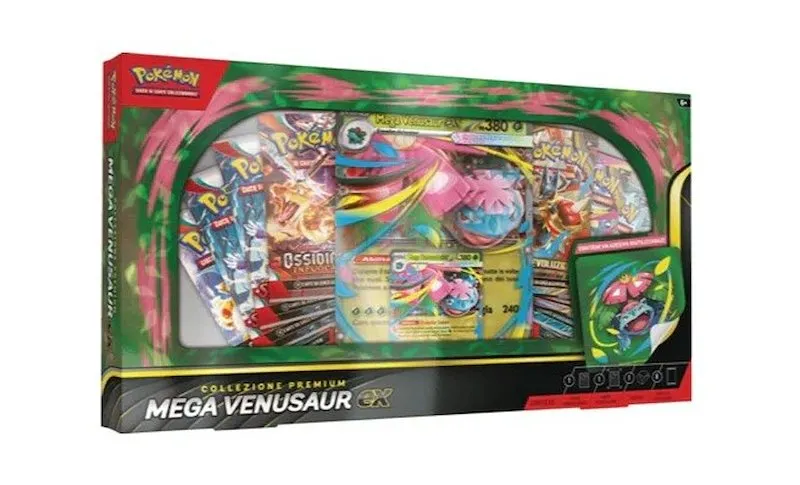 Pokemon Collezione Premium Mega Venusaur-EX Pk10121-i - immagine 1