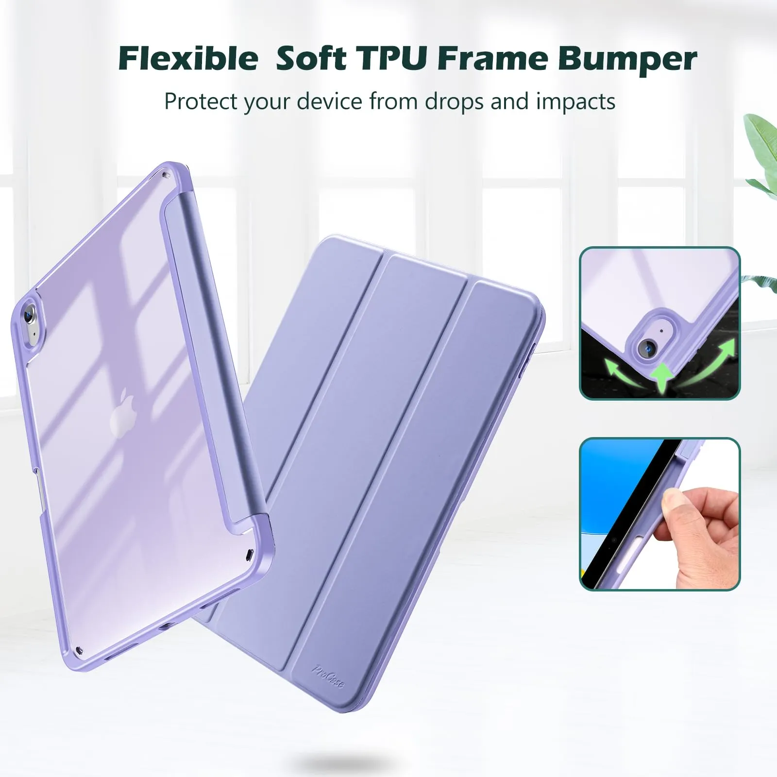 ProCase Cover iPad 11 Gen A16 11 Pollici 2025/iPad 10 Gen 10,9 Pollici 2022 - immagine 5