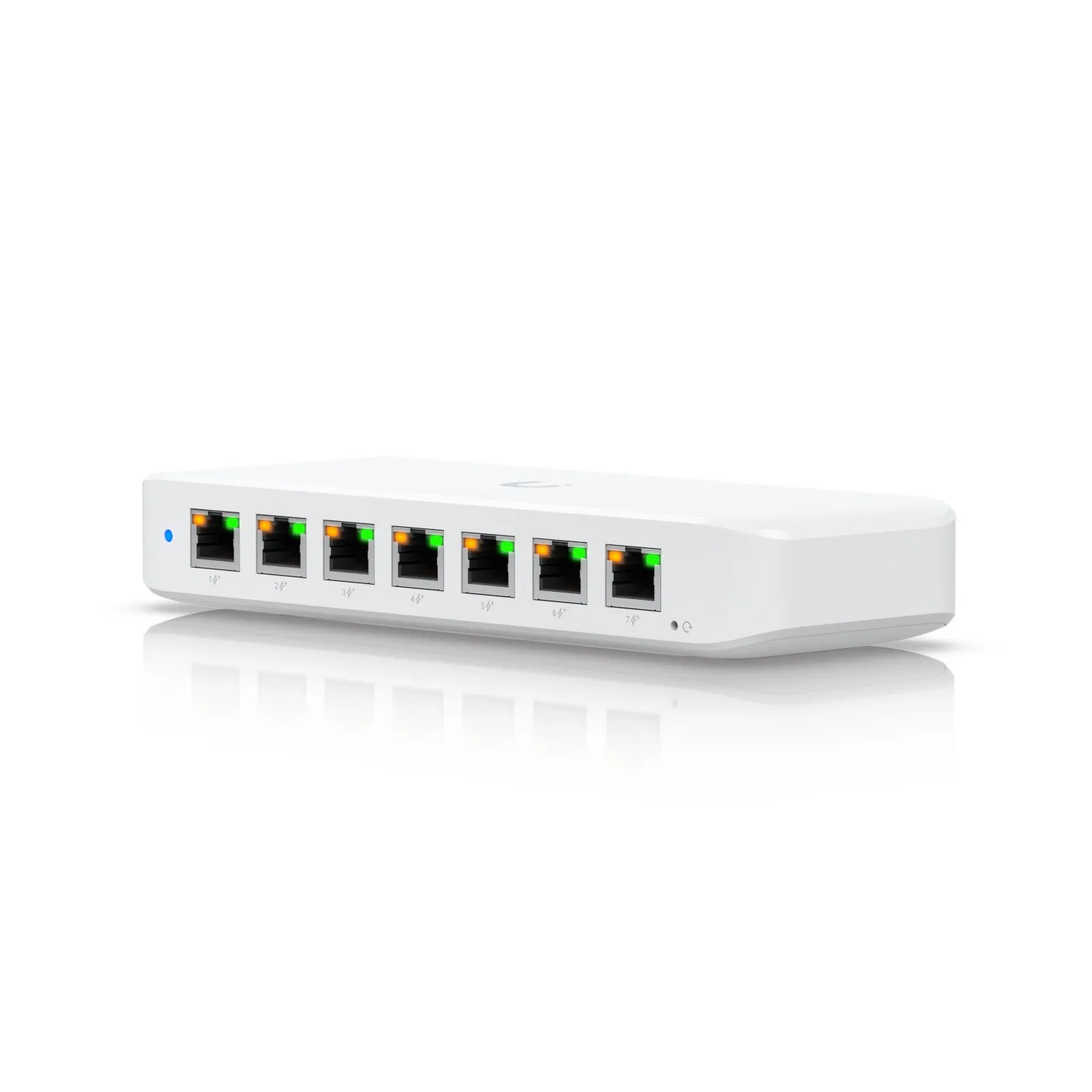 Ubiquiti UniFiSwitch Ultra Desktop Gigabit Smart Switch 8x RJ-45 42W PoE++ - immagine 1