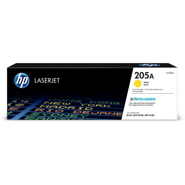 Hp 205A Original Yellow Laserjet Toner Cartridge CF532A - immagine 1