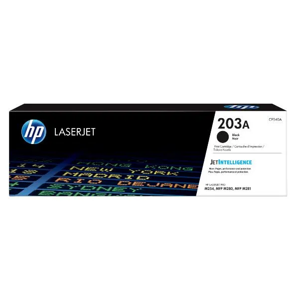 Hp 203A Original Black Laserjet Toner Cartridge CF540A - immagine 1