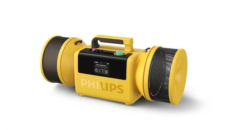 Philips Speaker The Tube Tams80y/00 Giallo - immagine 1