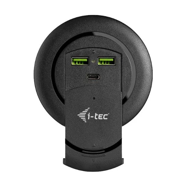 I-Tec Desk Charger Usb-C + 2x Usb-A 96W CHARGER96WD - immagine 1