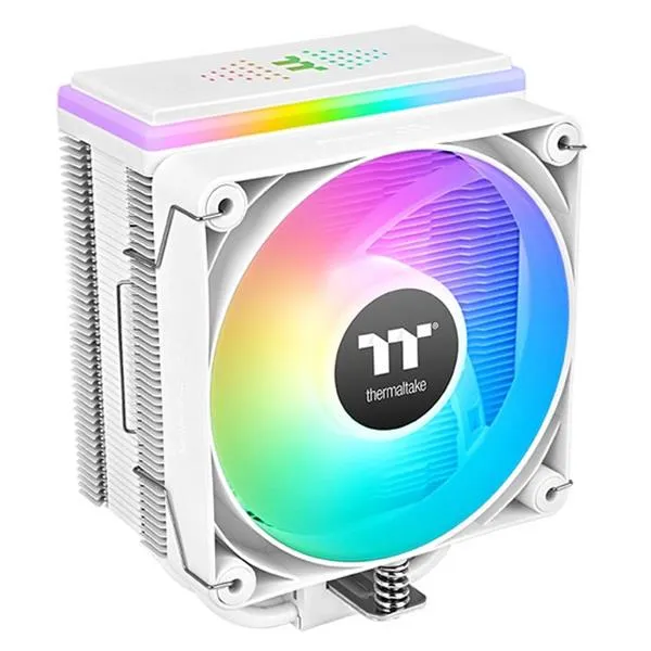 Thermaltake Astria 400 Argb White/Air cooler/6Pipe/CU+AL/Fan120 x1/PWM 500 1800rpm/MB Sync only/White CL-P138-CA12SW-A - immagine 1