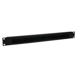 Startech Pannello Di Gestione Cavi Per Server Rack Orizzontale Con Spazzola A Listello Robusta 1U - Acciaio (CMBRUSH1U) CMBRUSH1U - immagine 1