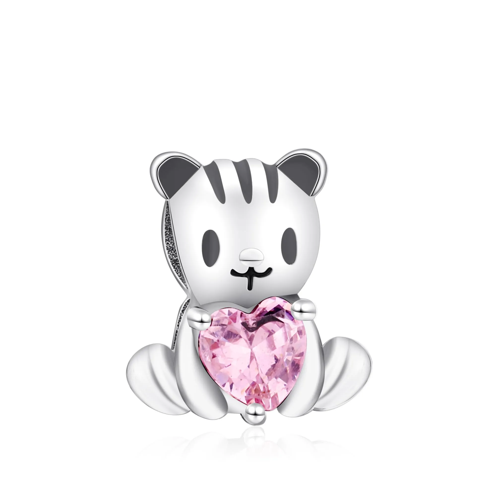XWN Ciondolo Argento Sterling 925 con Cubic Zirconia Pendenti per Pandora Braccialetti, Compatibile con Braccialetti e Collane europei, perfetto Regali per Moglie e Ragazze - immagine 1