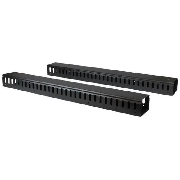 Startech Pannello Gestione Cavi Orizzontale Per Armadi Rack 40U CMVER40UF - immagine 1