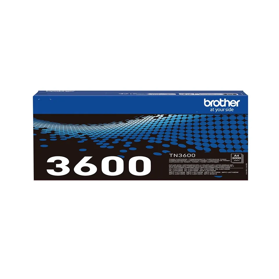Toner Brother Tn3600 Nero 3000 Pg Per Mfc L5710Dn/Dw/6710Dw Hll5210D - immagine 1