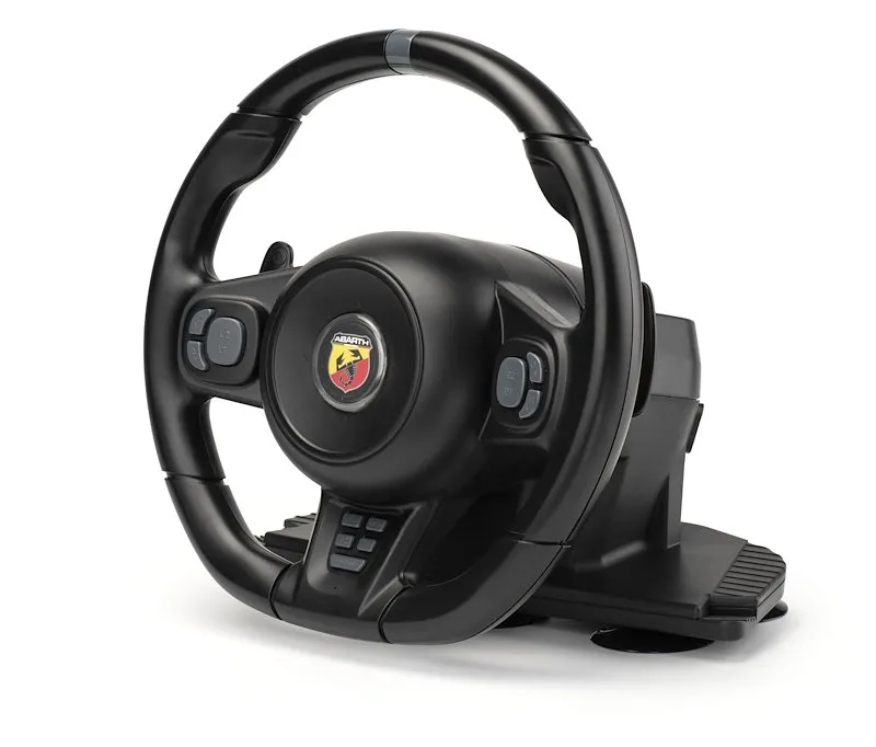 MT Distribution ABGAAC01 periferica di gioco Nero USB Volante Abarth - immagine 1