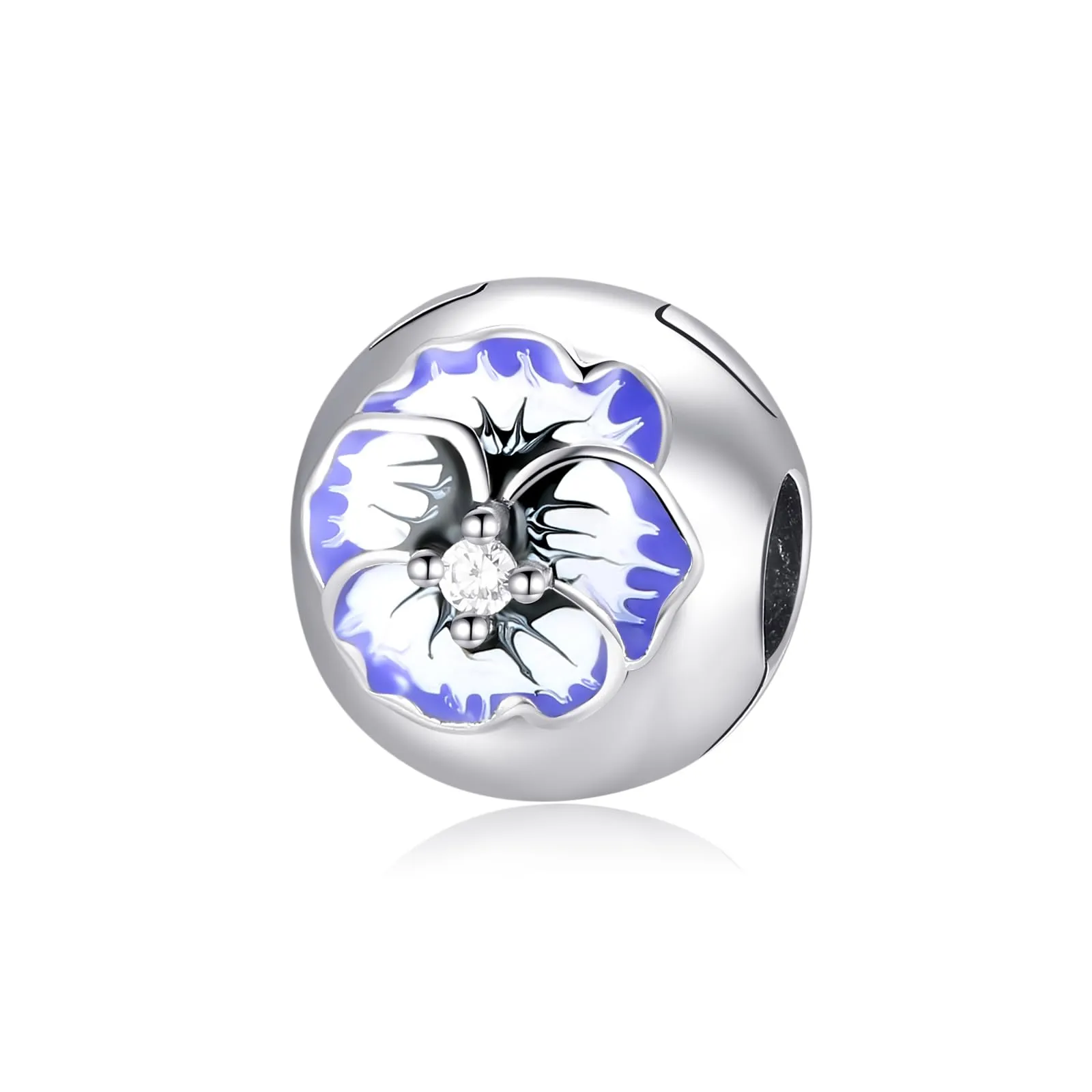 XWN Ciondolo Argento Sterling 925 con Cubic Zirconia Pendenti per Pandora Braccialetti, Compatibile con Braccialetti e Collane europei, perfetto Regali per Moglie e Ragazze - immagine 1