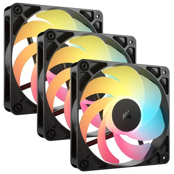 Corsair RS120-R Argb 120mm Fan Triple Pack CO-9050196-WW - immagine 1