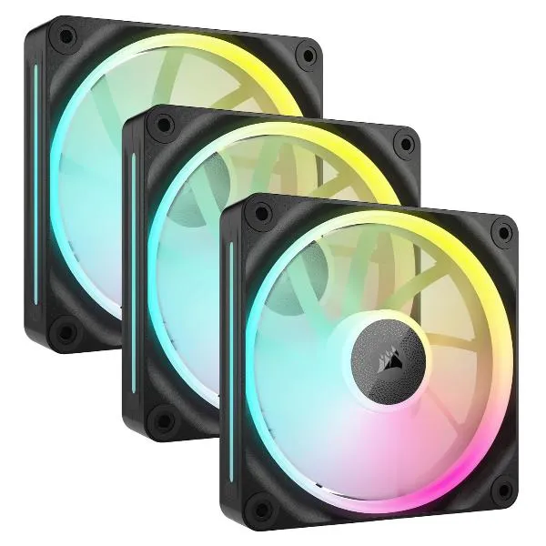Corsair Lx Rgb Series Icue Link LX120 120mm Fan Triple Kit CO-9051026-WW - immagine 1