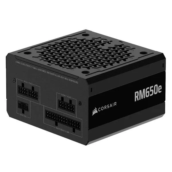 Corsair Rme Series RM650e 650 Watt Atx 3.1 Pcie 5.1 Gold Fully Modular CP-9020302-EU - immagine 1