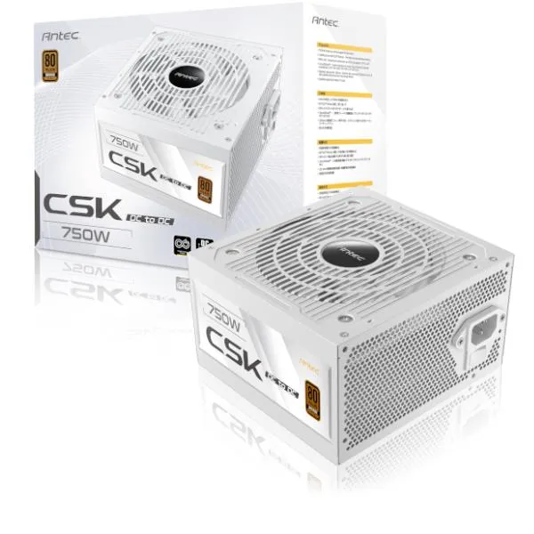 Antec CSK750DC White Ec 0-761345-20117-9 - immagine 1
