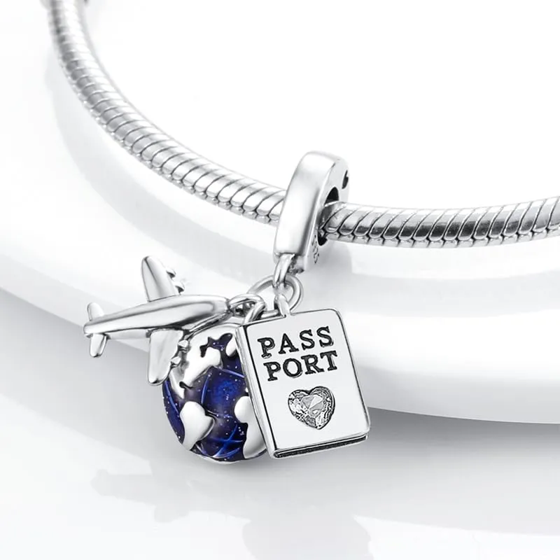XWN Ciondolo Argento Sterling 925 con Cubic Zirconia Pendenti per Pandora Braccialetti, Compatibile con Braccialetti e Collane europei, perfetto Regali per Moglie e Ragazze - immagine 7
