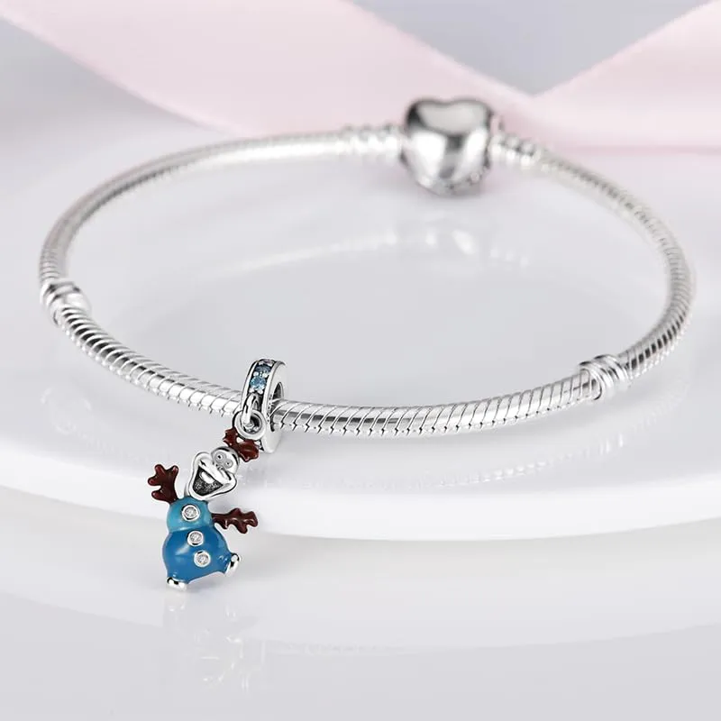 XWN Ciondolo Argento Sterling 925 con Cubic Zirconia Pendenti per Pandora Braccialetti, Compatibile con Braccialetti e Collane europei, perfetto Regali per Moglie e Ragazze - immagine 2