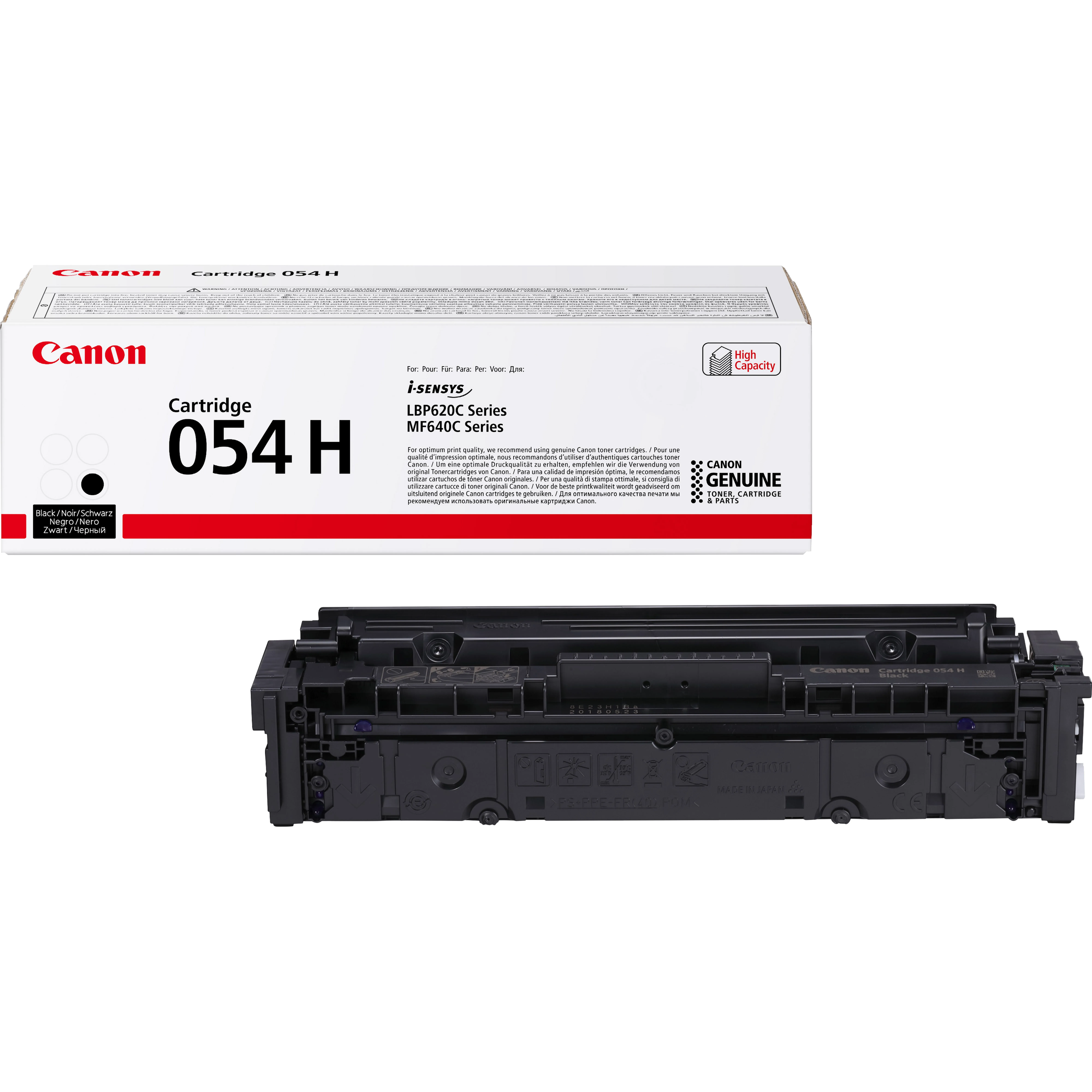 Canon Cartuccia toner a resa elevata 054 H nero - immagine 1