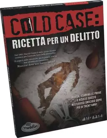 Ravensburger Gioco Investigativo ThinkFun Cold case Ricetta per un delitto - 76467 - immagine 1