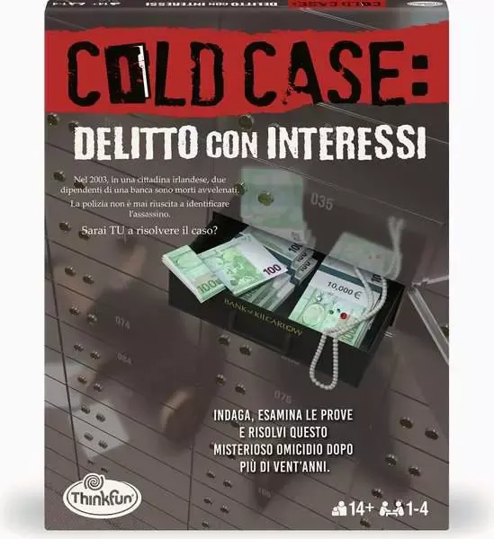 Ravensburger Gioco Investigativo ThinkFun Cold Case 3: Delitto con Interessi - 76594 - immagine 1