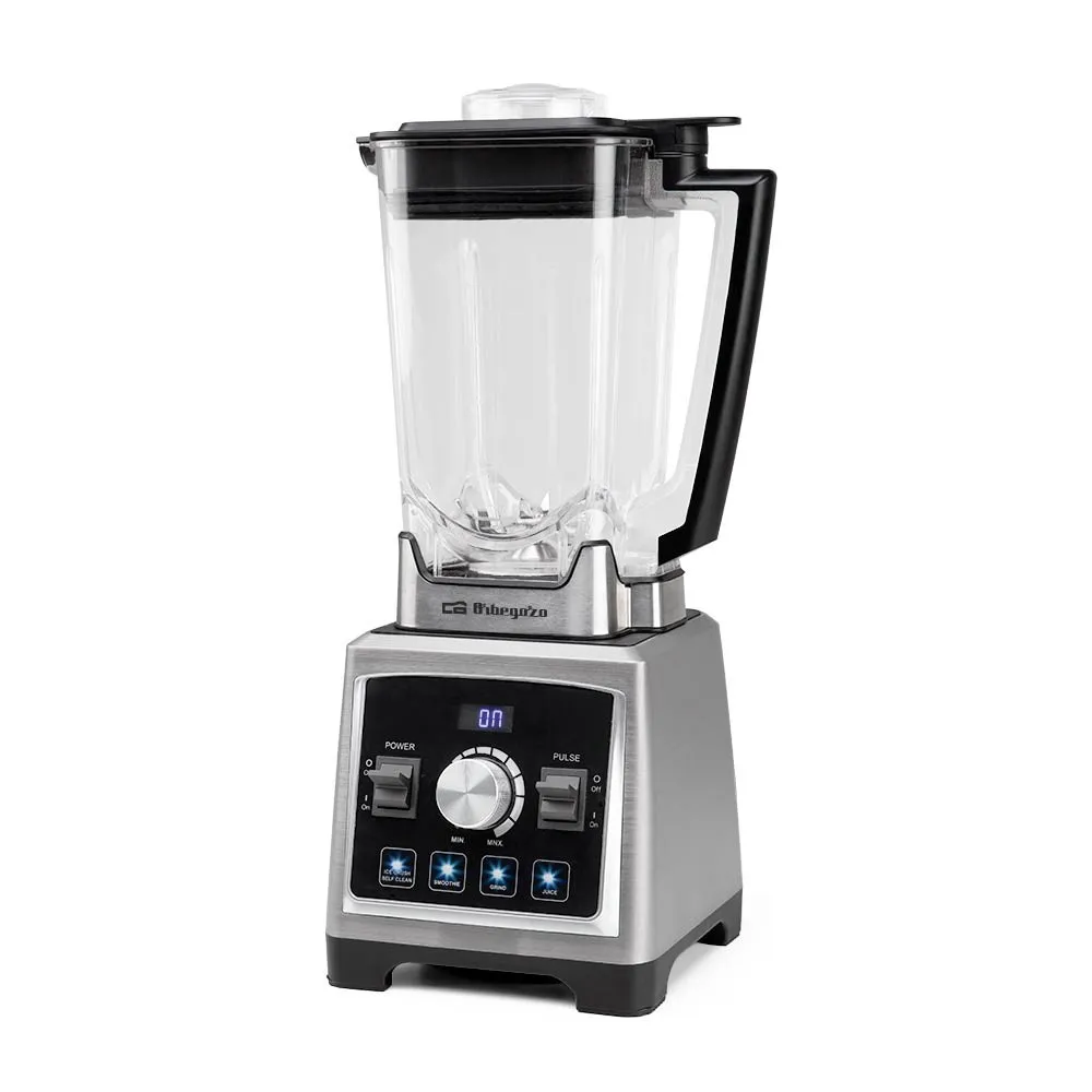 Frullatore professionale Orbegozo BV 9800 1500 W - Vetro Tritan 2 L - Lame in acciaio inossidabile - 8 velocità e 5 programmi preimpostati - Pulizia facile - immagine 1
