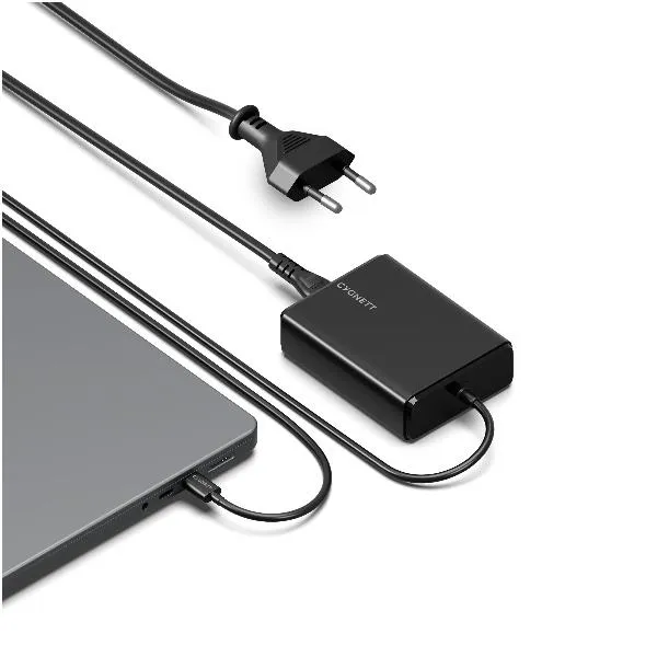 Cygnett Powermaxx 100W Gan Usb-C Laptop Charger - Black Eu CY5854PDWCH - immagine 1