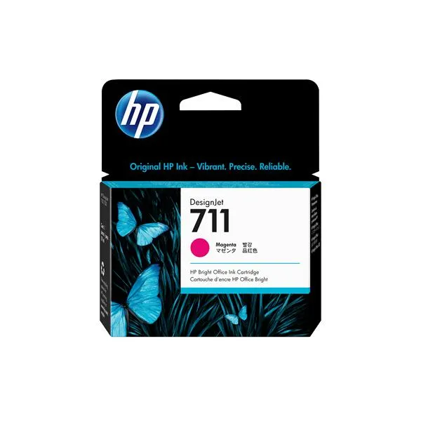 Hp Cartuccia D Inchiostro 711 Da 29 Ml Magenta CZ131A - immagine 1