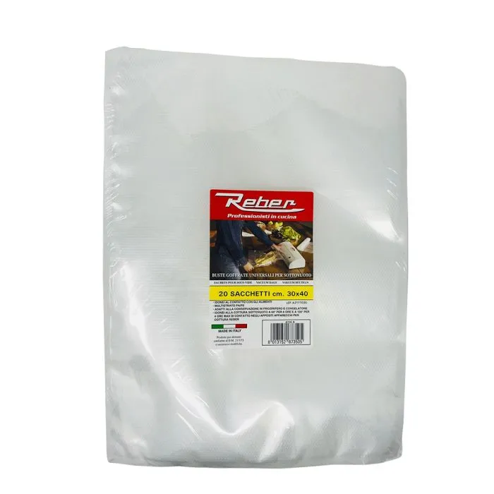 Reber Sacchetti Sottovuoto 30x40cm 20Pz 6735 N/20 - immagine 1