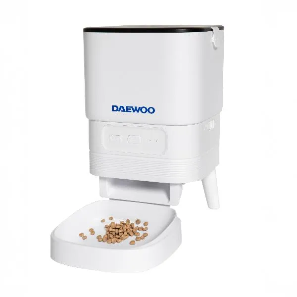 Daewoo Automatic Pet Feeder 4L With Tuya App D-PF134T-W - immagine 1