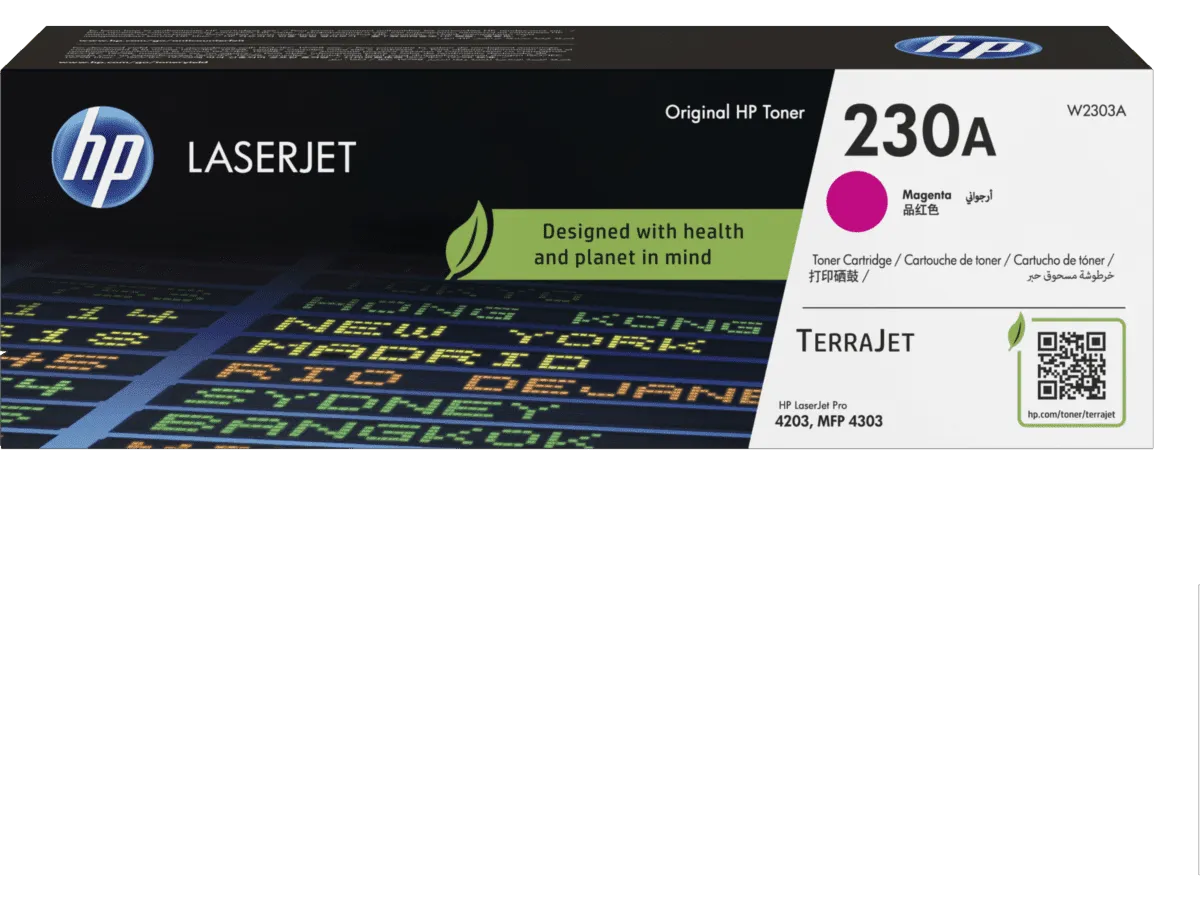 ORIGINALE HP toner magenta W2303A 230A 1800 pagine - immagine 1