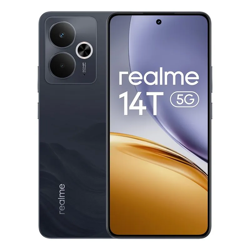 Realme 14t 5g 8/256gb Obsidian Black - immagine 1