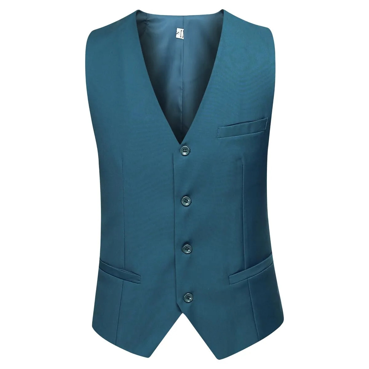 YOUTHUP Abito Uomo 3 Pezzi Slim Fit Blazer Panciotto Pantaloni - immagine 2