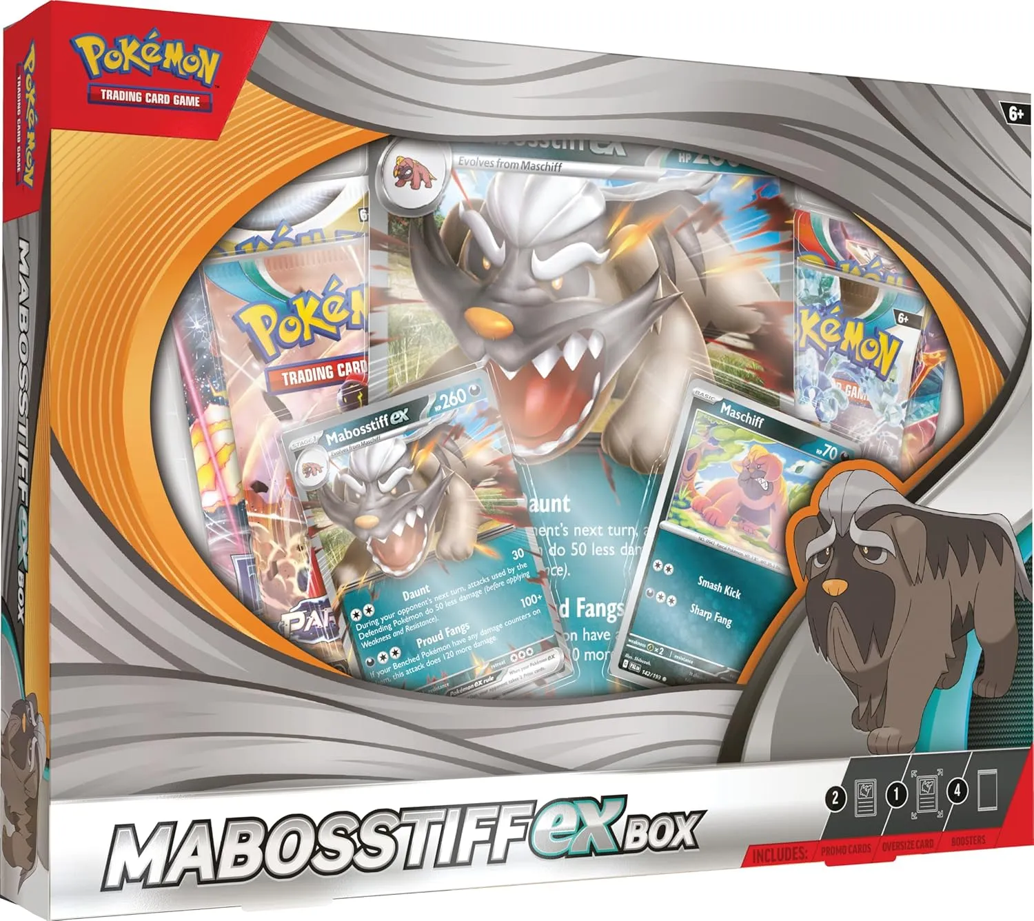 Pokemon TCG: Mabosstiff Ex Box Car2825 - immagine 1