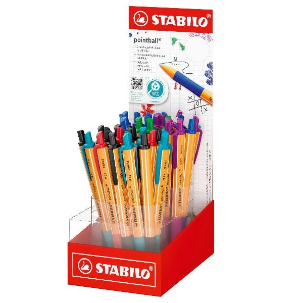 Stabilo Pointball Espositore Con 38 Pz.ass. D6030/38-03 - immagine 1