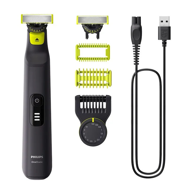 Philips Regolabarba OneBlade Pro 360 Face + Body Qp6542/15 Nero - immagine 1