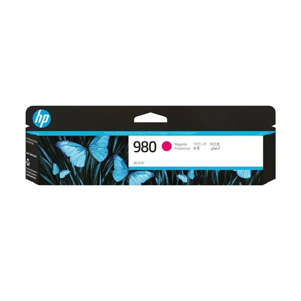 Hp 980 Magenta Original Ink Cartridge D8J08A - immagine 1