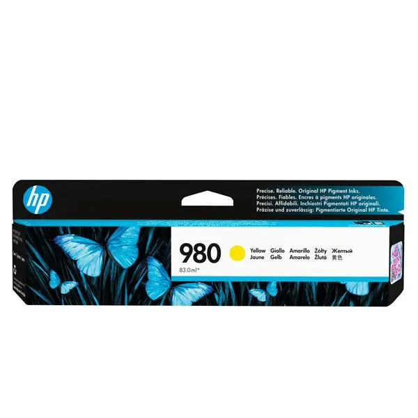 Hp 980 Yelloworiginal Ink Cartridge D8J09A - immagine 1