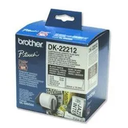 Brother Nastro Ades In Pellicola NERO/BIANCO 62MM - 15.24 Metri Lunghezza DK22212 - immagine 1