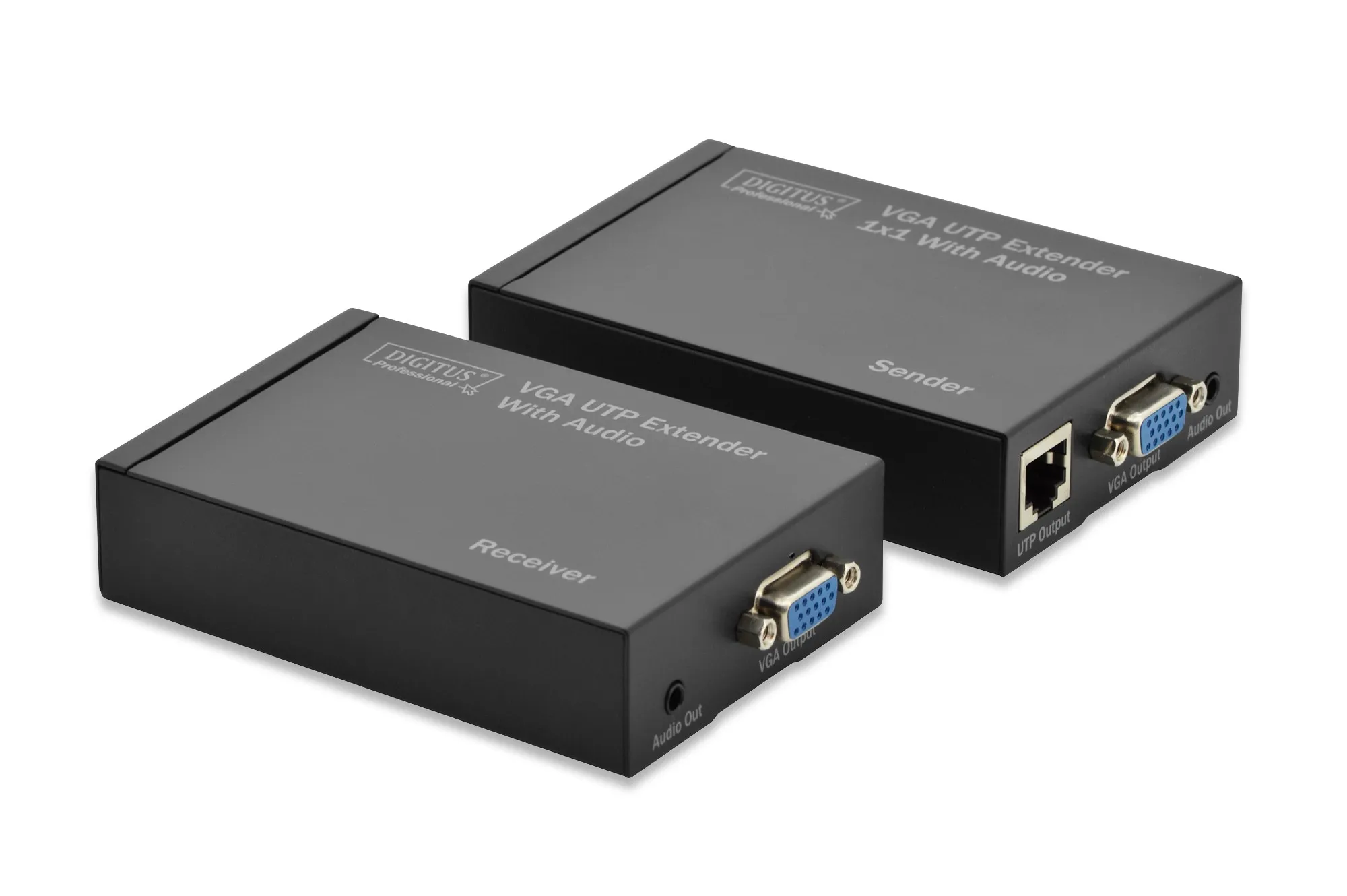 Estensore Vga Tramite Cavo Rete Con Audio 300 Metri - immagine 1