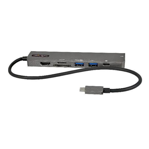Startech Adattatore USB C A Hdmi 4K 60Hz 100W Pd SD/MicroSD 2x USB DKT30CHSDPD1 - immagine 1