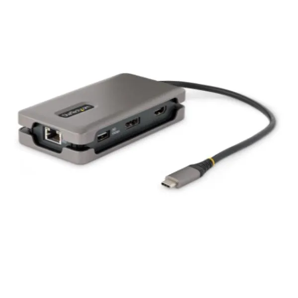 Startech Adattatore Multiporta Usb-C - HDMI/DP 4K Hub USB Pd 100W DKT31CDHPD3 - immagine 1