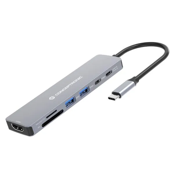 Conceptronic 7-IN-1 USB 3.2 Gen 1 Docking St. DONN28G - immagine 1