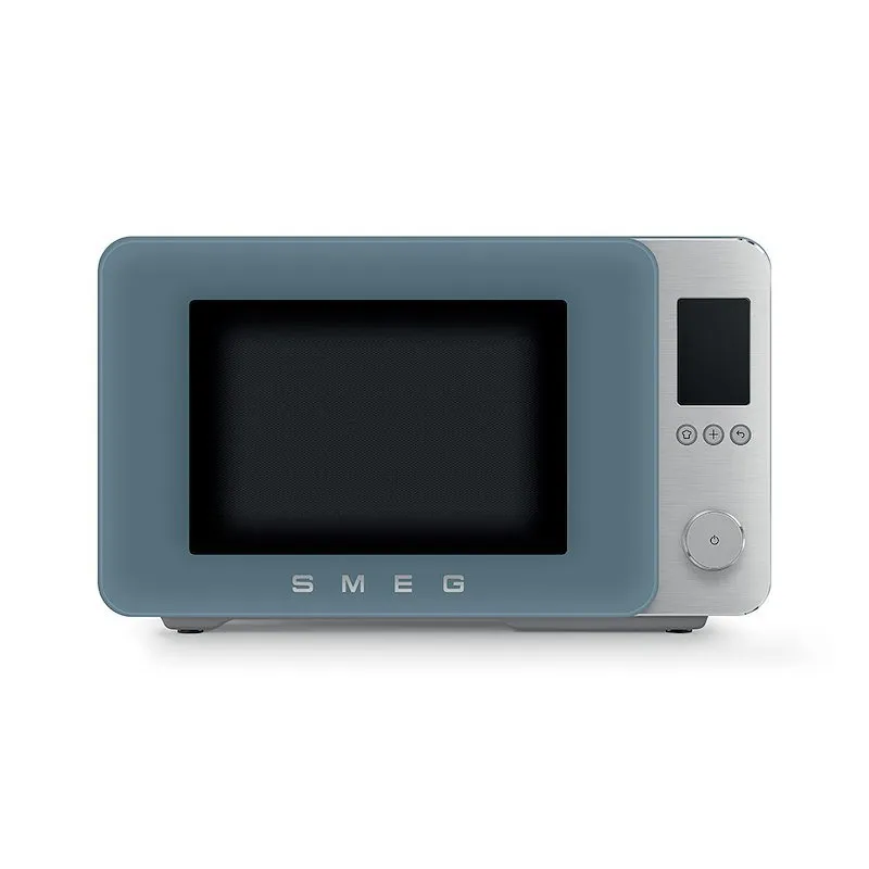 ìSmeg Forno a Microonde con Grill Moc02sbmeu Blu Tempesta - immagine 1
