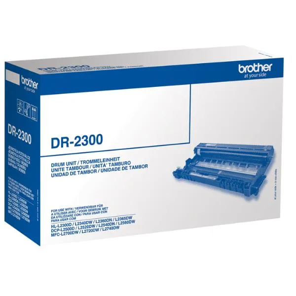 Brother Drum HL-L2300D/2340DW/2360DN/2365 MFC-2740DW-DCP-L2540DN Durata 12000 Pagine DR2300 - immagine 1