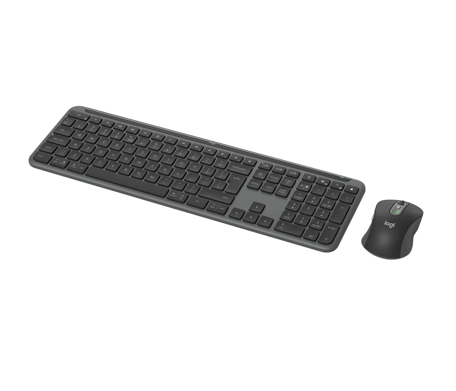 Logitech 920-012490 Signature Slim MK950 Combo Wireless Grafite - immagine 1